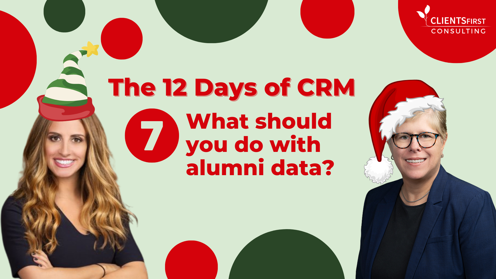 12 Days Of CRM: Day 7 – What You Should Do With Alumni Data?