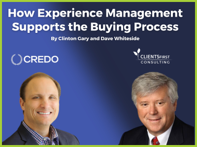 How Experience Management Supports The Buying Process