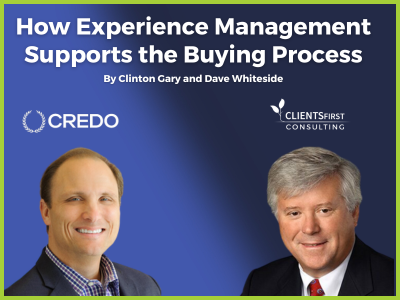 How Experience Management Supports the Buying Process