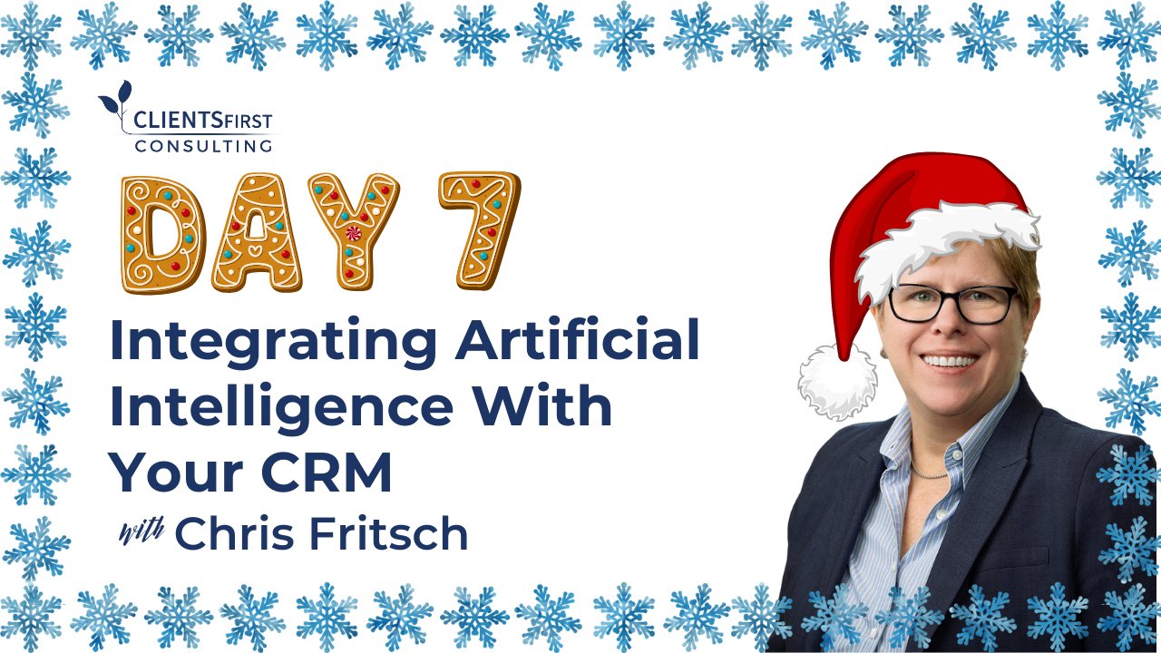 Day 7 Integrating Artificial Intelligence with Your CRM