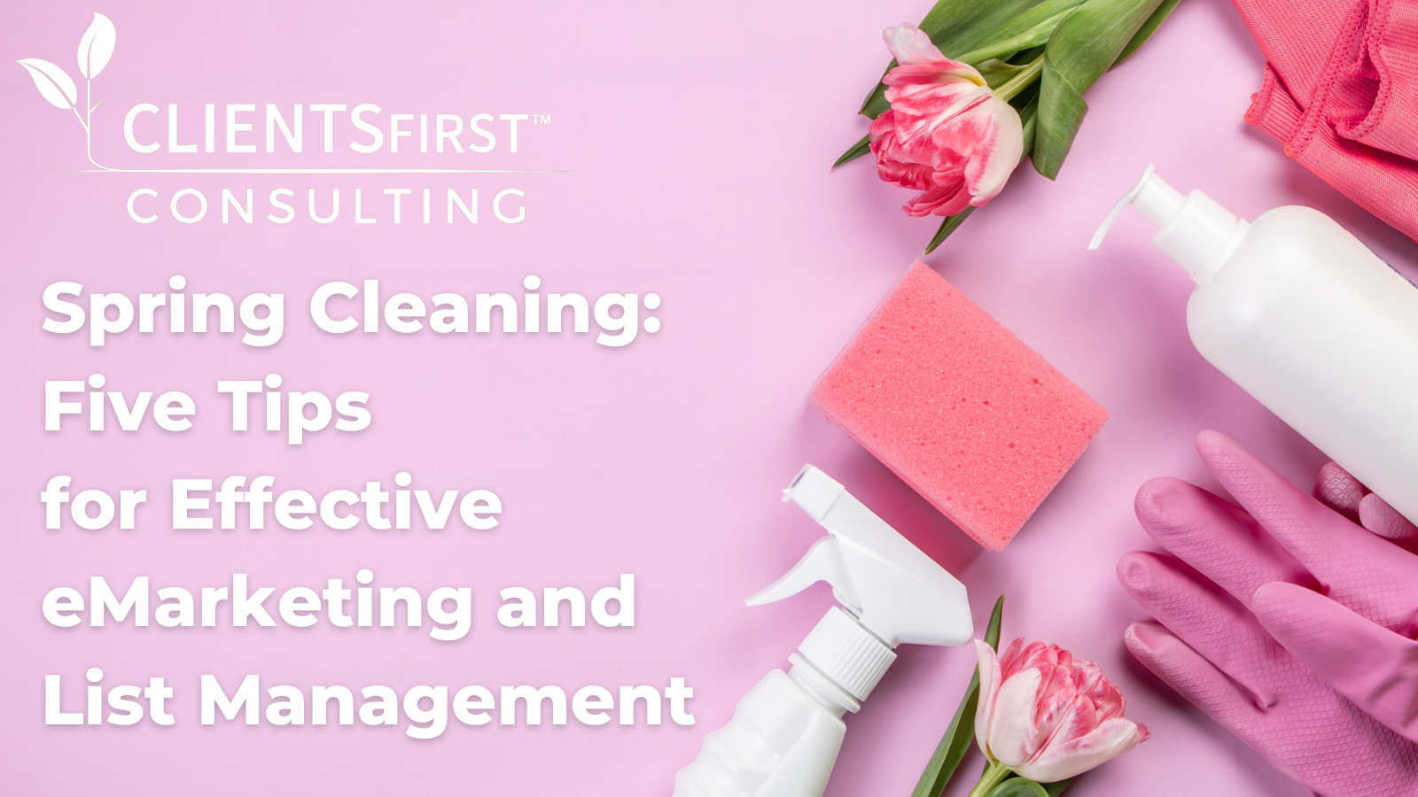 Spring Cleaning: Five Tips for Effective eMarketing and List Management