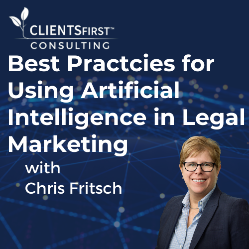 Best Practices for Using Artificial Intelligence in Legal Marketing