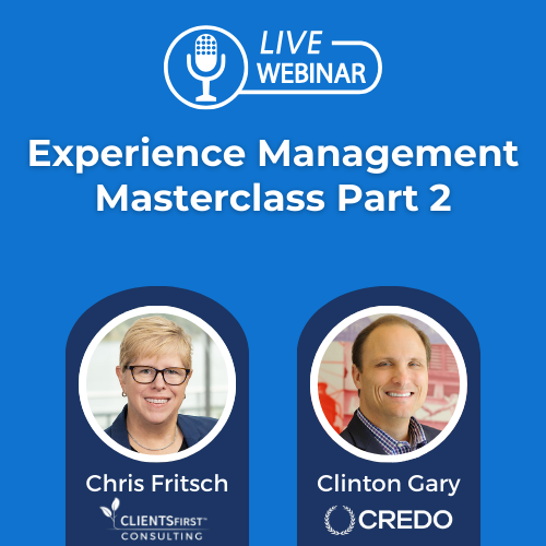 Experience Management Masterclass Part 2